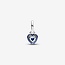 Pandora Pandora Bedel 793042C02 Zilver met Blauwe Steen