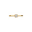 Blush Blush Ring 1665YDI/54 14K Geelgoud met 0.10crt Briljant geslepen Diamant Maat 54