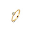Blush Blush Ring 1665YDI/54 14K Geelgoud met 0.10crt Briljant geslepen Diamant Maat 54