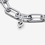 Pandora Pandora Bedel 793048C00 Zilver Klein Hartje