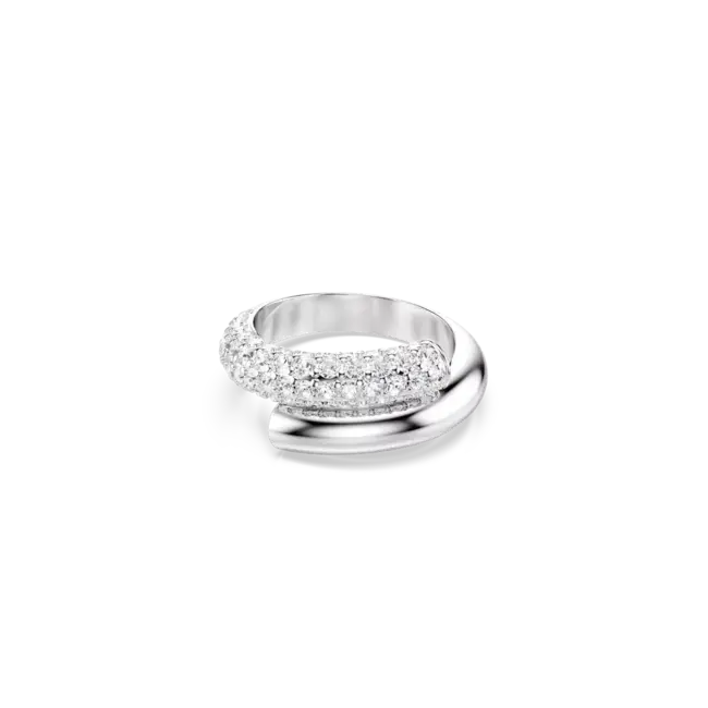 Swarovski Swarovksi Ring 5695936 Dextera met Zilver Kleurige Plating Maat 58