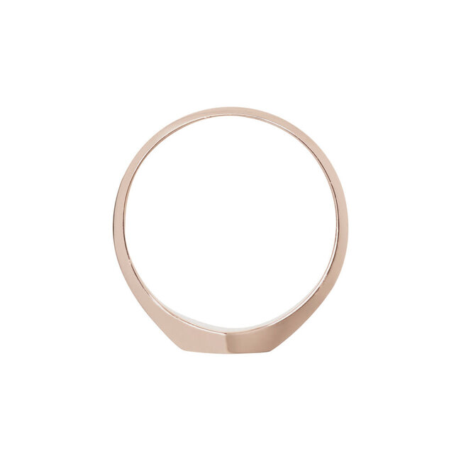 Cluse Cluse Ring CLJ40011-48 Essentielle Zilver met Rosegouden Plating