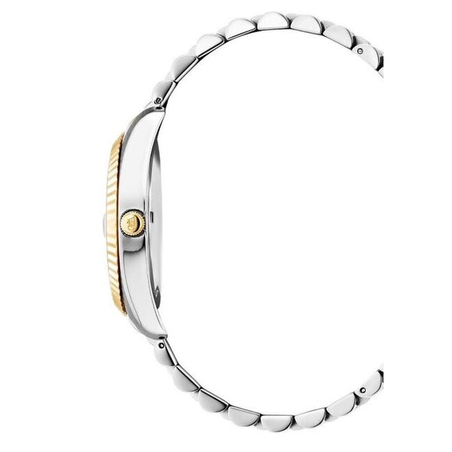 Jacques du Manoir Jacques du Manoir Horloge JWN02301 Inspiration Staal Bi-color met Groene Wijzerplaat 34mm