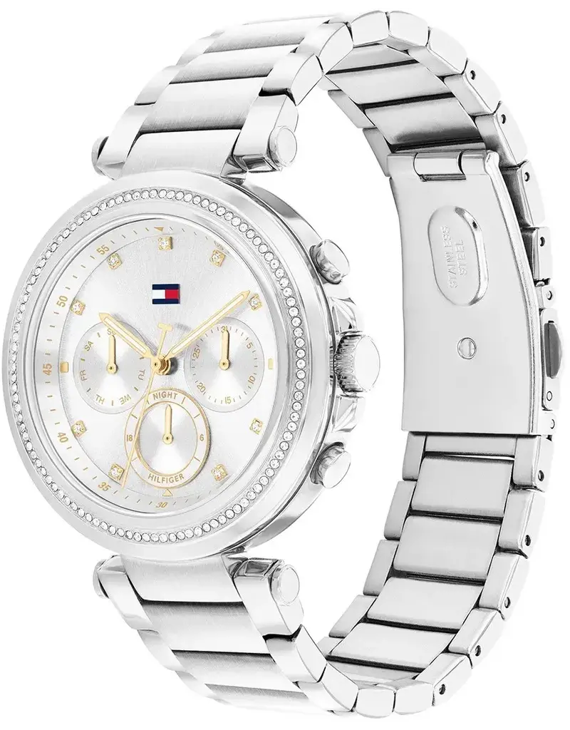 Tommy Hilfiger Tommy Hilfiger Horloge TH1782701 Emily Staal Quartz Chronograaf 38mm