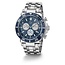 GC GC Horloge Z14011G7MF Staal Quartz Swiss Made Chronograaf met Blauwe Wijzerplaat