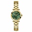 GC GC Horloge Y93006L9MF Staal met Geelgouden Plating Quartz Swiss Made en Groene Sunray Wijzerplaat 38mm