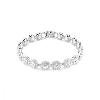 Swarovski Swarovski Armband 5682279 Una Angelic Zilver Kleurig 15.5 - 17.8 cm