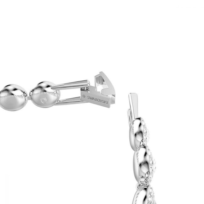 Swarovski Swarovski Armband 5682279 Una Angelic Zilver Kleurig 15.5 - 17.8 cm