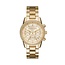 Michael Kors Michael Kors Horloge MK6356 Staal met Geelgouden Plating Quartz Chronograaf en Zirkonia 36mm