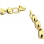Swarovski Swarovski Armband 5505469 Angelic met Geelgouden Plating 16.5 - 18.5cm