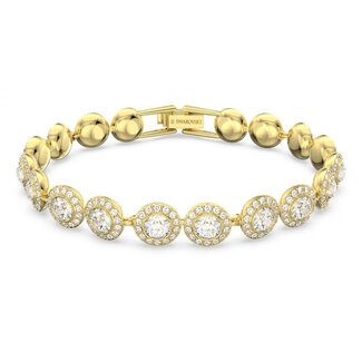 Swarovski Swarovski Armband 5505469 Angelic met Geelgouden Plating 16.5 - 18.5cm