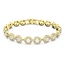 Swarovski Swarovski Armband 5505469 Angelic met Geelgouden Plating 16.5 - 18.5cm