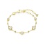 Swarovski Swarovski Armband 5680094 Imber Goudkleurig met Kristal 16.5x19.5cm