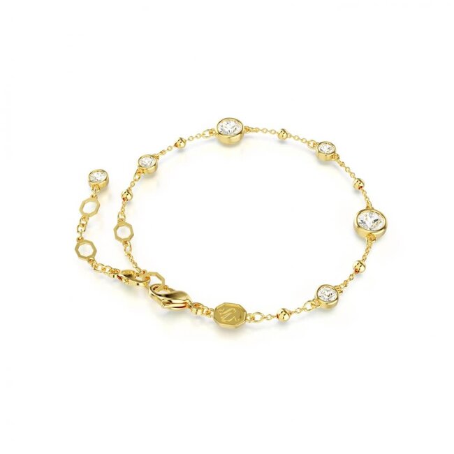Swarovski Swarovski Armband 5680094 Imber Goudkleurig met Kristal 16.5x19.5cm