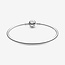 Pandora Pandora Armband 590713-17 Zilver Bangle met Rond Slot Maat 17