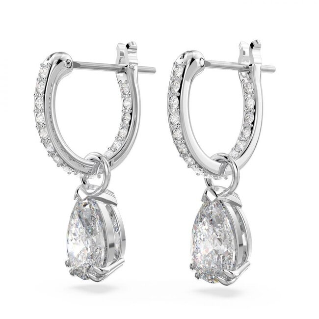 Swarovski Swarovski Oorbellen 5636716 Stilla Pear Zilverkleurig