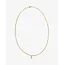Buddha to Buddha Buddha to Buddha Collier 651GV 60 Essential Nacklace XS Zilver 925 met Geelgouden Plating 60cm