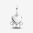 Pandora Pandora Bedel 799360C00 Zilver Hondenpoot en Hart