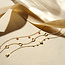 The House Of Blinckers THOB Armband 40.30420 4 Hartjes 14k Geelgoud 7.5 x 7.5mm 16-19cm