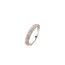 Ti Sento Milano Ti Sento Ring 12105ZR/54 Zilver 925 met Roségouden Plating met Zirkonia Maat 54  3,5 mm x 2 mm 2