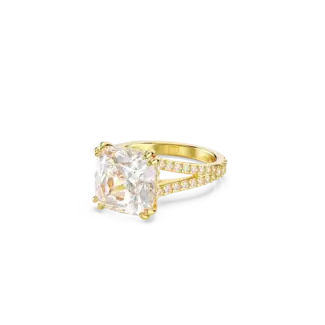 Swarovski Swarovski Ring 5693504 Stilla met Geelgouden Plating Maat 58
