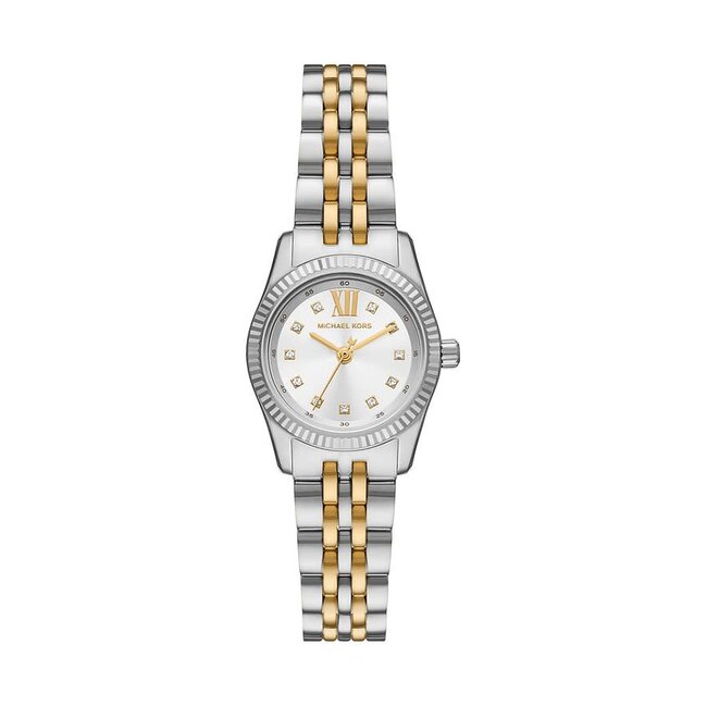 Michael Kors Michael Kors Horloge MK4740 Petit Lexington Staal Bi-color Quartz 26mm