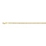 The House Of Blinckers THOB Collier 40.30984/4514k Geelgoud Koort 2,2mm Massief 45cm