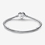 Pandora Pandora Armband 592645C01-18  Zilver met Infinty in Hartsluiting Maat 18
