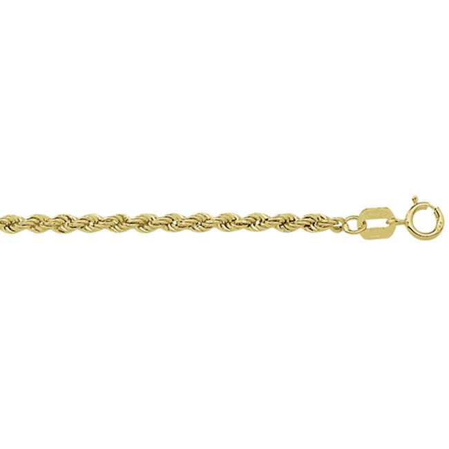 Blinckers Jewellery Huiscollectie BJ Collier 40.29102 45cm 14k Geelgoud Koort 2mm x 45cm