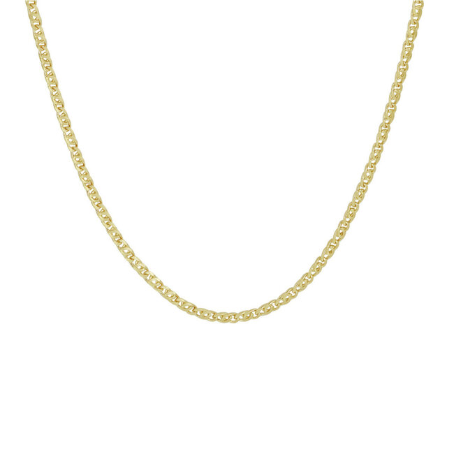Blinckers Jewellery Huiscollectie BJ Collier 40.29096 45cm 14k Geelgoud Valkenoog 1.9mm x 45cm