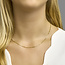 Blinckers Jewellery Huiscollectie BJ Collier 40.29098 14k Geelgoud Figaro 1.8mm x 45cm