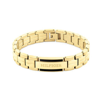 Tommy Hilfiger Tommy Hilfiger Armband TJ2790601 Parker Staal met Geelgouden Plating 19cm