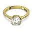 Swarovski Swarovski Ring 5642617 Stilla Goudkleurig met Kristal Maat 52