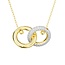 Swarovski Swarovski Collier 5668820  Dextera Goudkleurig Interlinked 38-45cm