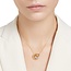 Swarovski Swarovski Collier 5668820  Dextera Goudkleurig Interlinked 38-45cm