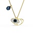 Swarovski Swarovski Collier 5692178 Symbol met Geelgouden Plating 38-45cm
