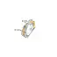 Ti Sento Milano Ti Sento Ring 12346ZY/56  Zilver Gold Plated Zirkonia met Geel Verguld