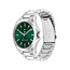 Tommy Hilfiger Tommy Hilfiger Horloge TH1710672 Bruce Staal Quartz met Groenewijzerplaat 43mm