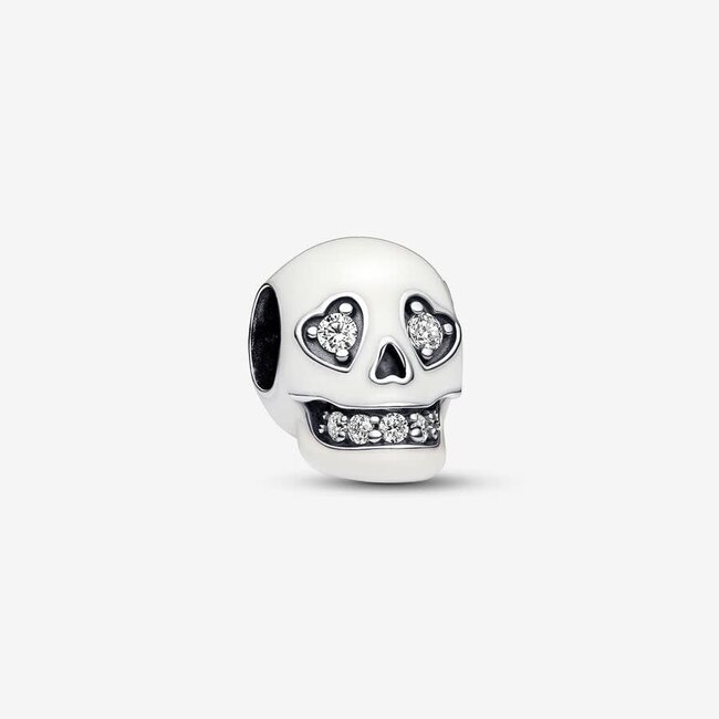 Pandora Pandora Bedel 792811C01 Zilver Glow-in-the-dark Sprankelend Schedel