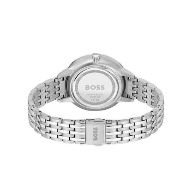 BOSS BOSS Horloge HB1502781 Symphony Staal Quartz met Witte Wijzerplaat 38mm