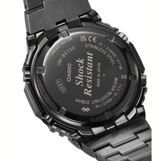 Casio G-Shock G Shock Horloge GM-B2100BD-1AER Digitaal Analoog met Gun Metal