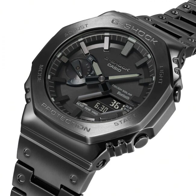 Casio G-Shock G Shock Horloge GM-B2100BD-1AER Digitaal Analoog met Gun Metal