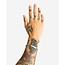 Buddha to Buddha Buddha to Buddha Armband 908 E+-G Zilver essential Bar Maat E+-G