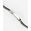 Buddha to Buddha Buddha to Buddha Armband 908 E+-G Zilver essential Bar Maat E+-G