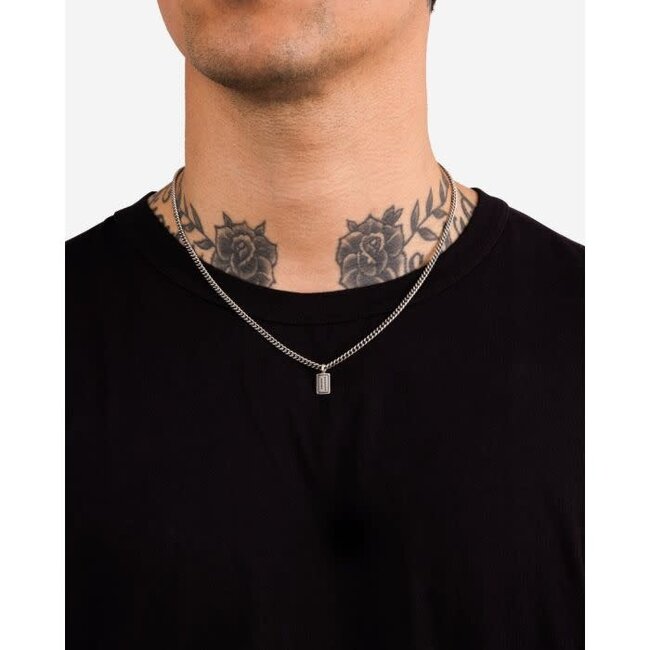 Buddha to Buddha Buddha to Buddha Collier 858 50 Mini Essential Zilver Maat 50 CM