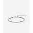 Buddha to Buddha Buddha to Buddha Armband 911 C-E  Venetian Zilver Maat C-E