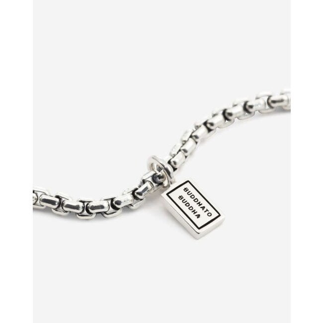 Buddha to Buddha Buddha to Buddha Collier 861 46-50 Zilver Venetian Maat 46-50 CM