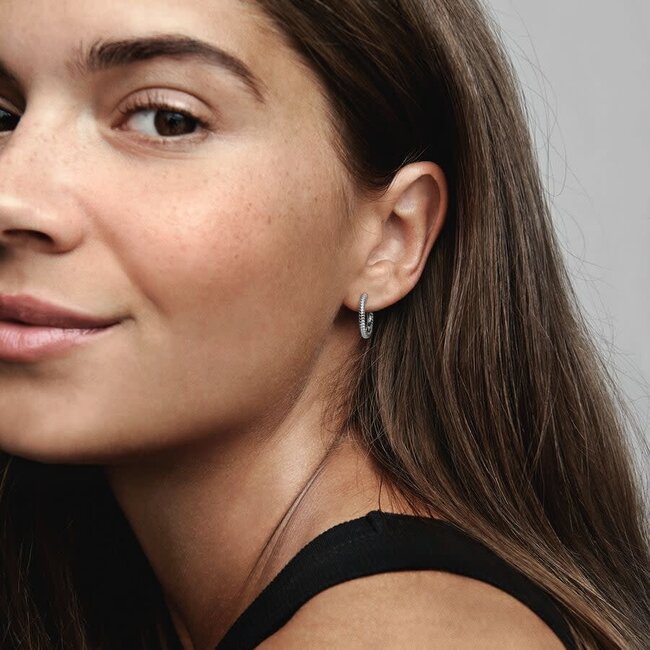 Pandora Pandora Oorbellen 292728C00 Zilver Snake Schakel 18mm