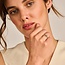 Blush Blush Ring 1239YBQ/54 14k Geelgoud met Quartz Maat 54