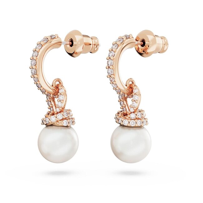 Swarovski Swarovski Oorbellen 5669524 Orginally met Rosegouden Plating en Parel